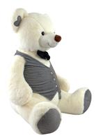 I plush Oppustelige Bamse Tuxedo Bear 60cm