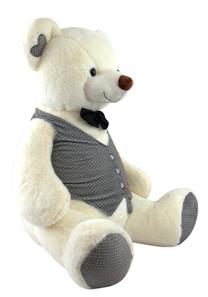 I plush Oppustelige Bamse Tuxedo Bear 60cm 