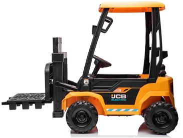 JCB EL Gaffeltruck til Børn 12V m/2.4G Fjernbetjening og Lithium-13
