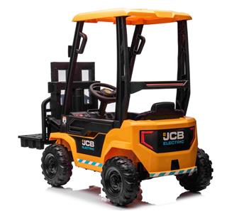 JCB EL Gaffeltruck til Børn 12V m/2.4G Fjernbetjening og Lithium-18