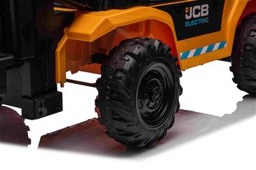 JCB EL Gaffeltruck til Børn 12V m/2.4G Fjernbetjening og Lithium-20