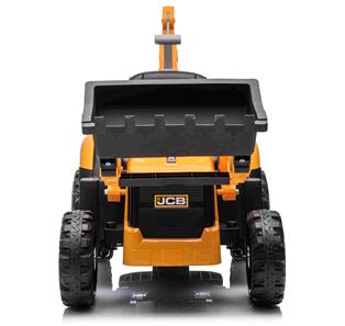 JCB EL Traktor m/Frontskovl + Gravekran til Børn 12V m/2.4G Fjernbetjening-7