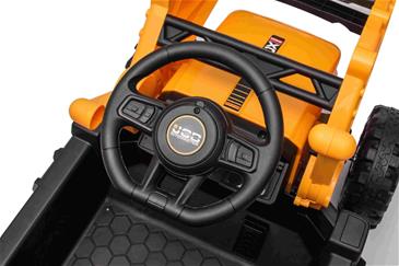 JCB EL Traktor m/Frontskovl   til Børn 12V m/2.4G Fjernbetjening-10