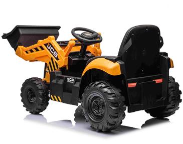 JCB EL Traktor m/Frontskovl   til Børn 12V m/2.4G Fjernbetjening-2