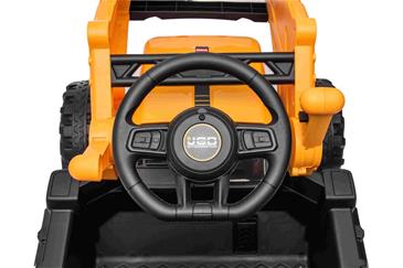 JCB EL Traktor m/Frontskovl   til Børn 12V m/2.4G Fjernbetjening-9