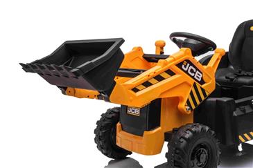 JCB EL Traktor m/Frontskovl   til Børn 12V m/2.4G Fjernbetjening-12
