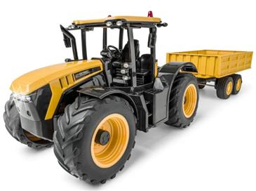 JCB Fastrac 4220 Fjernstyret Traktor med trailer 1:16 2.4G