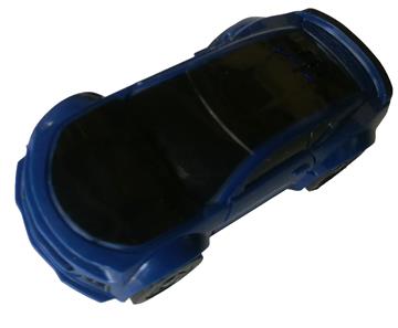 JJ Slot Bil 1:64, Blå - Fast Race