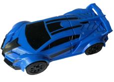 JJ Slot Bil 1:64, Blå - Thunder Fast Race
