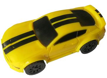 JJ Slot Bil 1:64, Gul - Fast Race