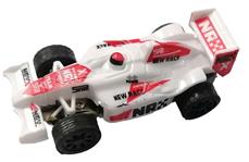 JJ Slot Bil 1:64, Hvid - Fast Race