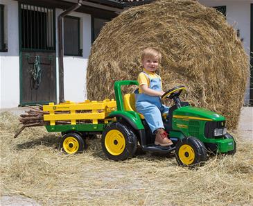 John Deere Stake-Side Trailer til John Deere El Traktorer-3