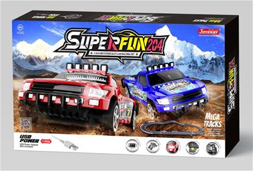 Joysway SuperFun 204 Racerbane 446 cm 1:43, USB-2