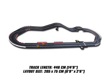 Joysway SuperFun 204 Racerbane 446 cm 1:43, USB-3