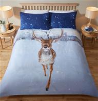 Jule hjort Sengetøj 135 x 200 cm