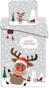 Jule ''Rudolf'' Sengetøj, 100 procent bomuld