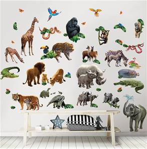 Jungle Eventyr Wallstickers