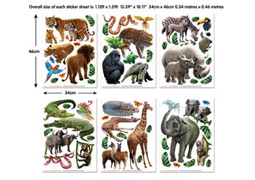 Jungle Eventyr Wallstickers-2