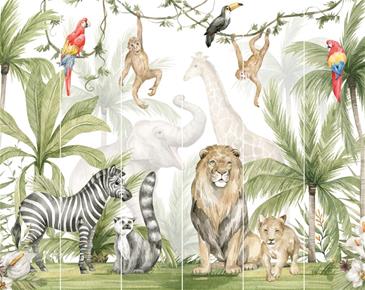 Jungle Safari tapet 243 x 305 cm-2