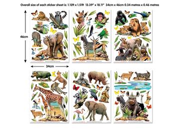 Jungle Safari Wallstickers-2