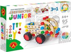 Junior Træ Konstruktionsbyggesæt 3-i-1 Truck