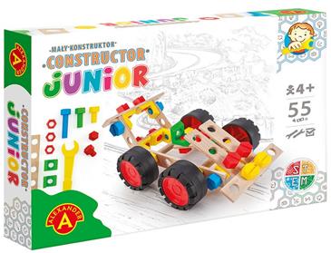 Junior Træ Konstruktionsbyggesæt - Racerbil