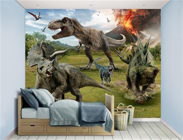 Jurassic World tapet 243 x 305 cm