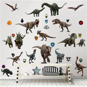 Jurassic World Dinosaurs Wallstickers