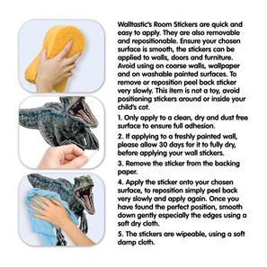 Jurassic World Dinosaurs Wallstickers-4