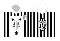 Juventus Poncho / Håndklæde med hætte - 100 procent bomuld