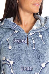 KANGURONE Glow Hoodie Plaid til Voksne, Stjernebillede -6