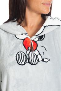 KANGURONE  SNOOPY Hoodie Plaid til Voksne-3