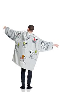 KANGURONE  SNOOPY Hoodie Plaid til Voksne-4