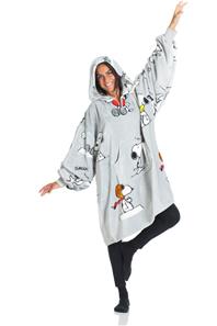 KANGURONE  SNOOPY Hoodie Plaid til Voksne-7