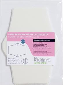 KANGURU 20 stk. Filtre til stof mundbind