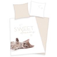 Kattekilling Sweet Dreams Sengetøj - 100 procent bomuld