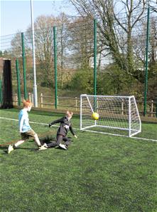 Kickmaster Premium  42mm Fodboldmål 183x122 cm-11