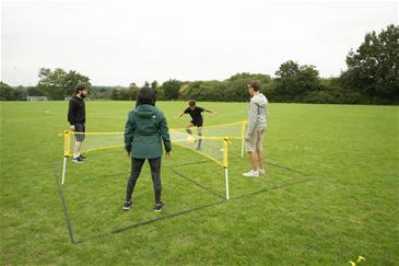 Kickmaster Fodboldtennis sæt, op til 4 spillere-10