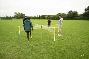 Kickmaster Fodboldtennis sæt, op til 4 spillere-11