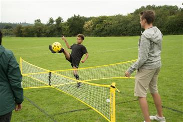 Kickmaster Fodboldtennis sæt, op til 4 spillere-12