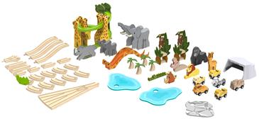 Kidkraft  Adventure Tracks Saferi Tog legebord m/tilbehør-12