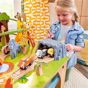 Kidkraft  Adventure Tracks Saferi Tog legebord m/tilbehør-8