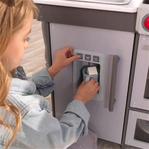 Kidkraft Chef's Cook Kogeø legekøkken m/lys og lyde i træ til børn-10