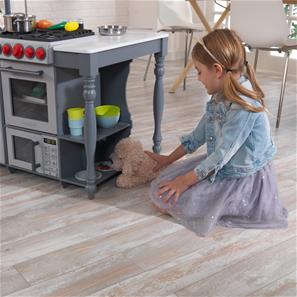 Kidkraft Chef's Cook Kogeø legekøkken m/lys og lyde i træ til børn-6
