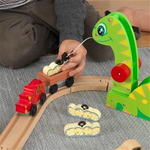 Kidkraft Dinosaur Træ Tog sæt m/tilbehør-3