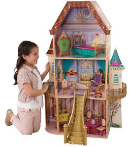KidKraft Disney Prinsesse Belle Dukkehus m/møbler