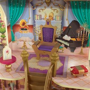 KidKraft Disney Prinsesse Belle Dukkehus m/møbler-7