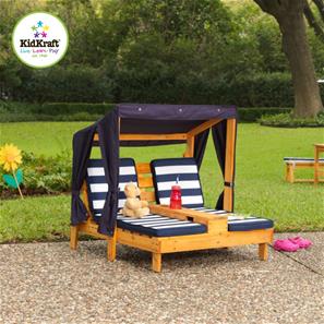 KidKraft Double Lounge med kopholdere -2