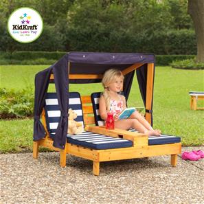 KidKraft Double Lounge med kopholdere -5