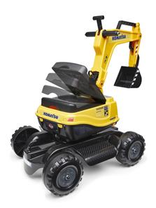 Komatsu Gravemaskine til børn med trailer-3